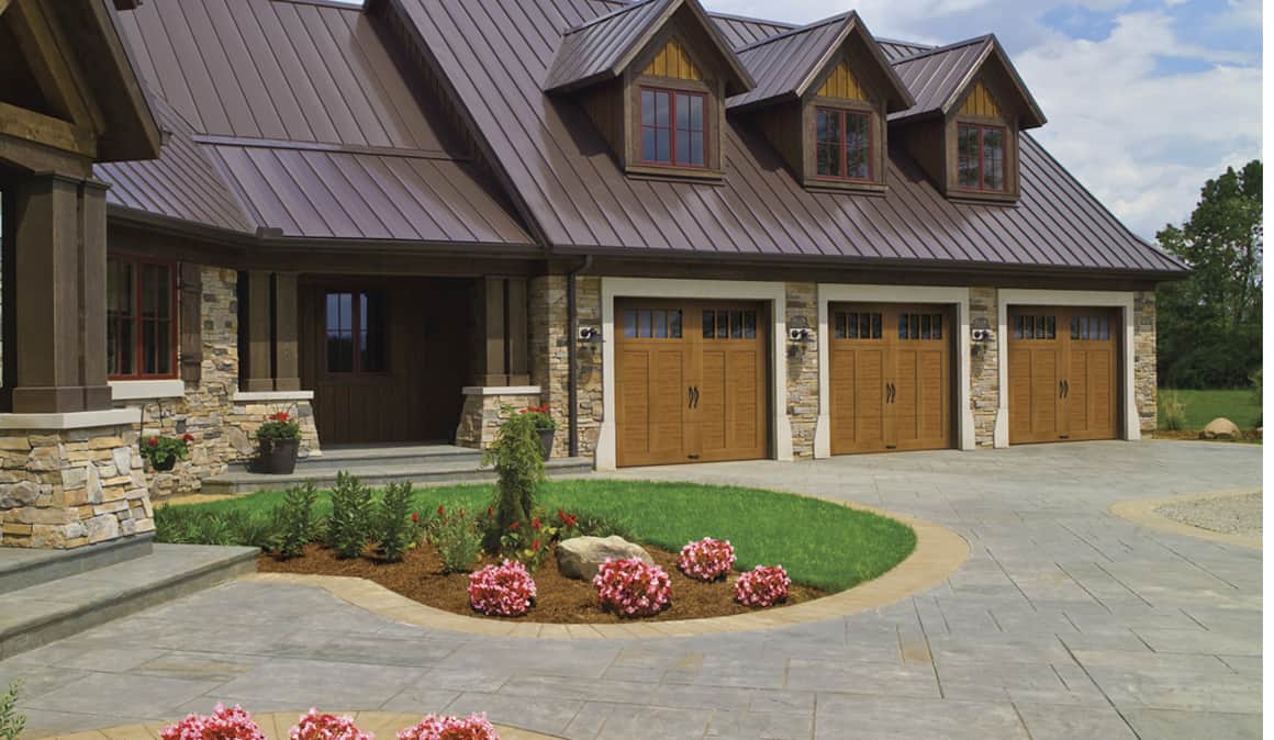 beautycanyonridgeultragrain6 Clopay Canyon Ridge Ultragrain